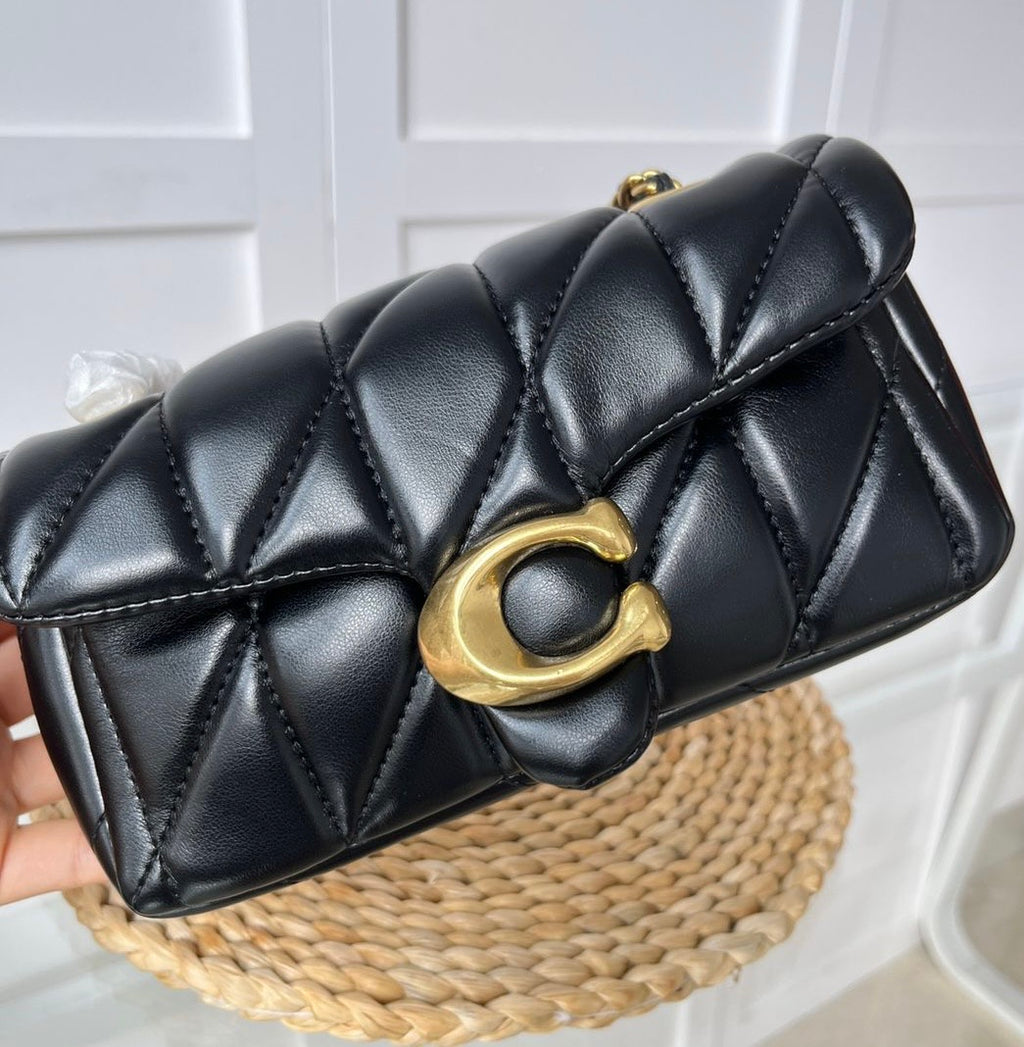 Quilted Black & Gold