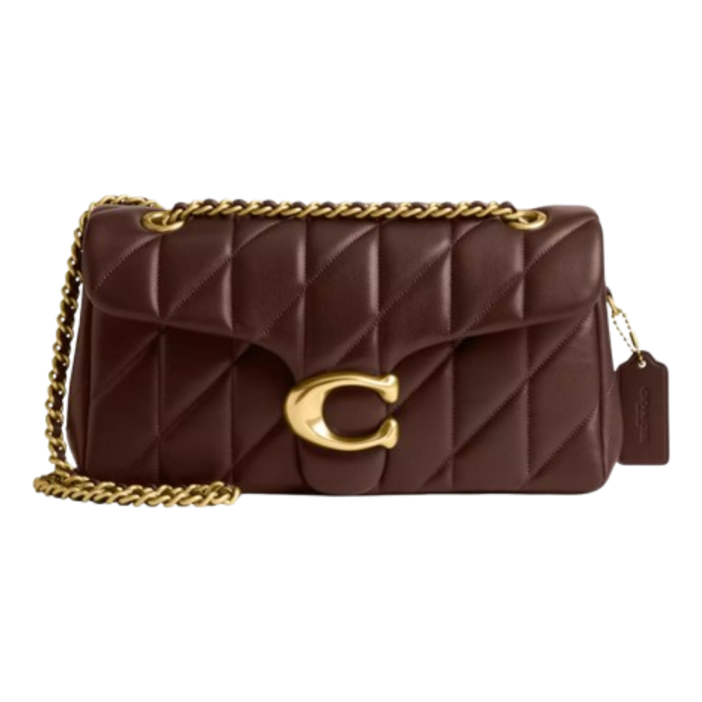 Quilted Brown & Gold