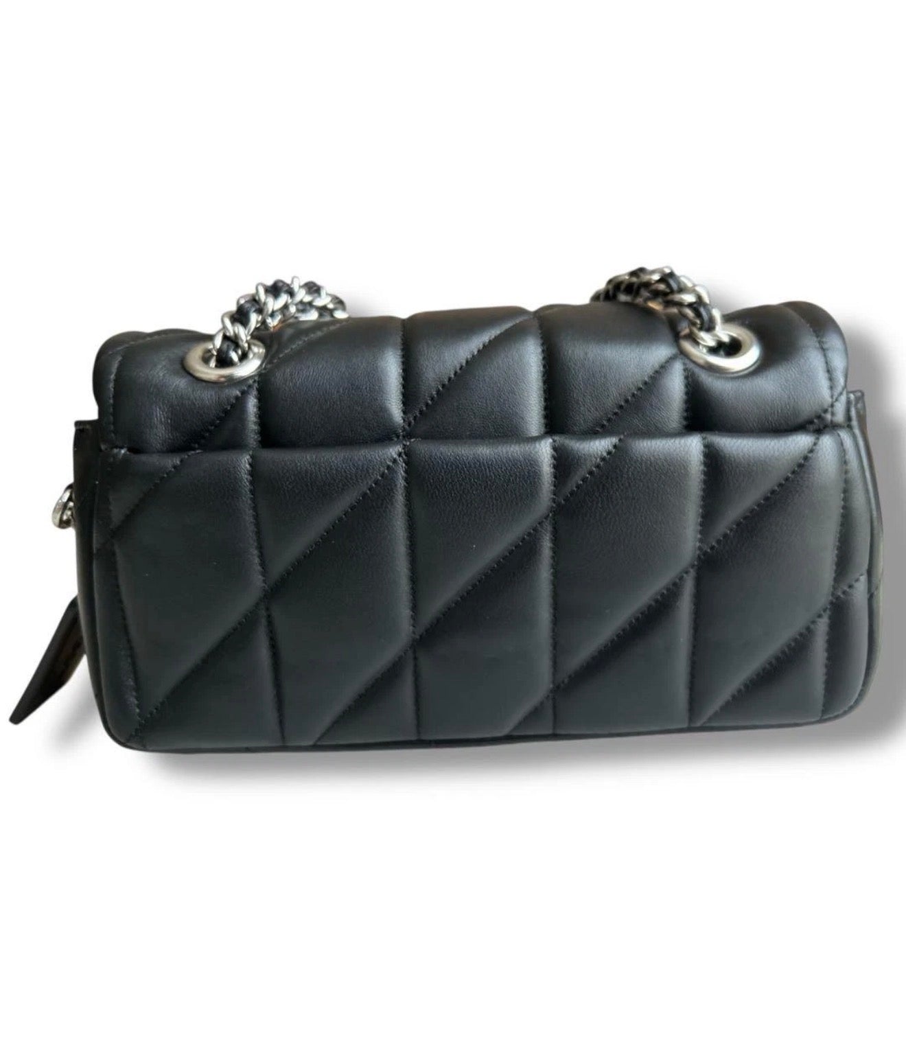 Quilted Black & Silver