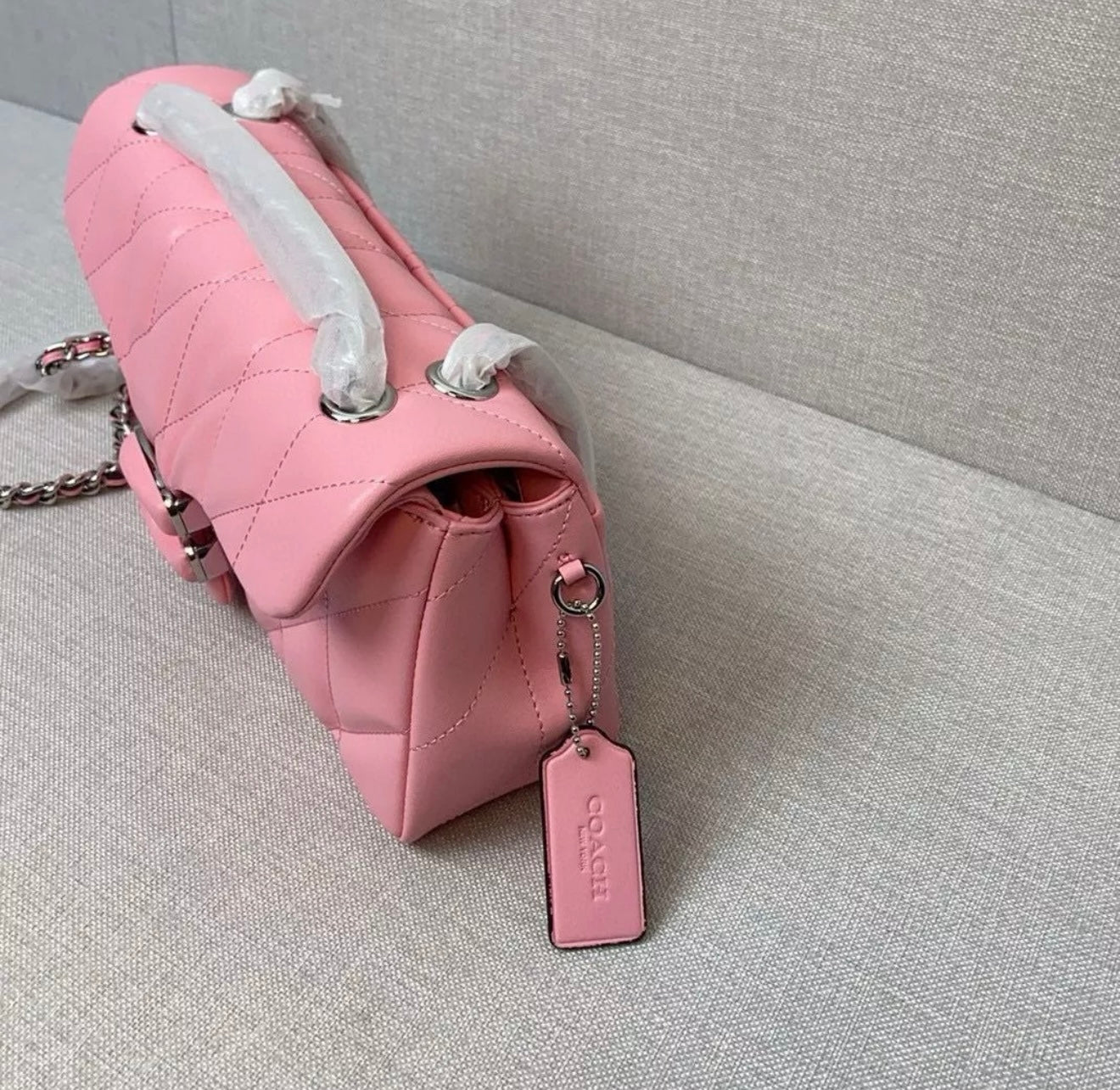 Quilted Bag Pink